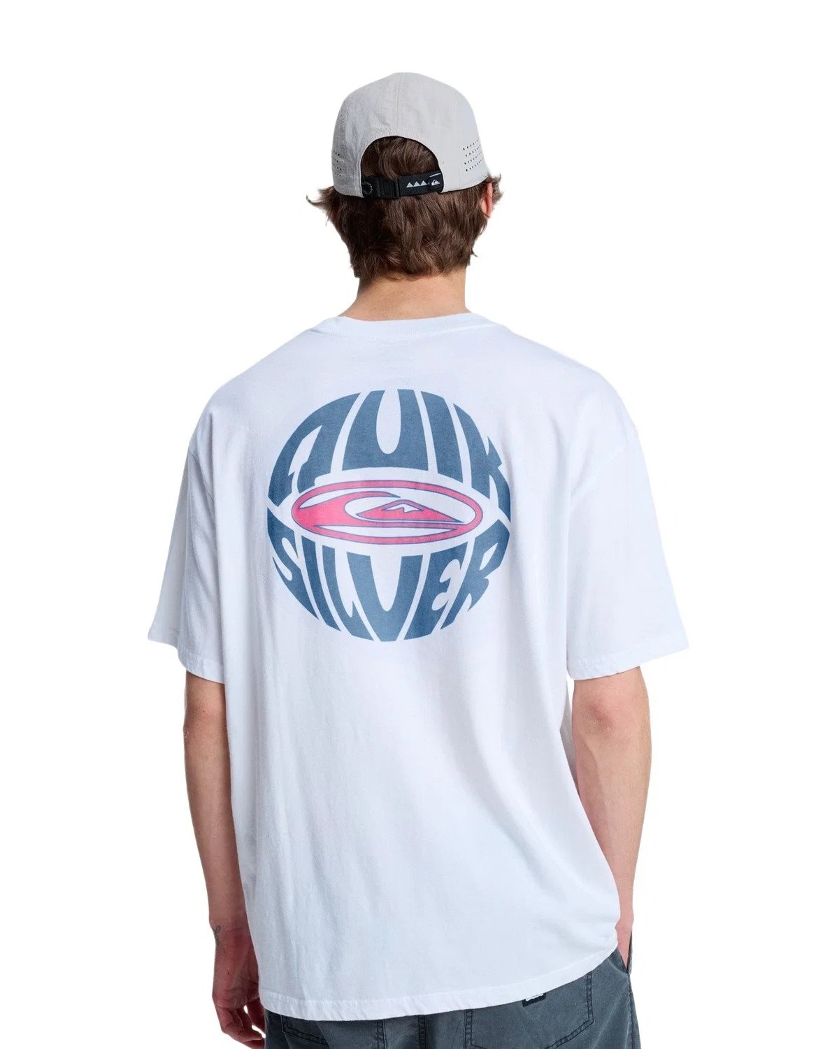 Quiksilver Erkek T-Shirt EQYZT08295 Bright White - Solid
