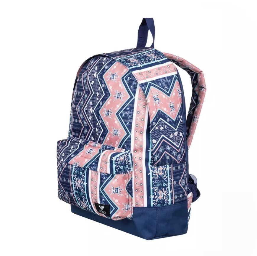 Roxy Kadın Çanta ERJBP03837 Med Blue Newport Border Sw