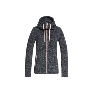 Roxy Kadın S-Shirt ERJFT03790 Ktah - Charcoal Heather-Ktah