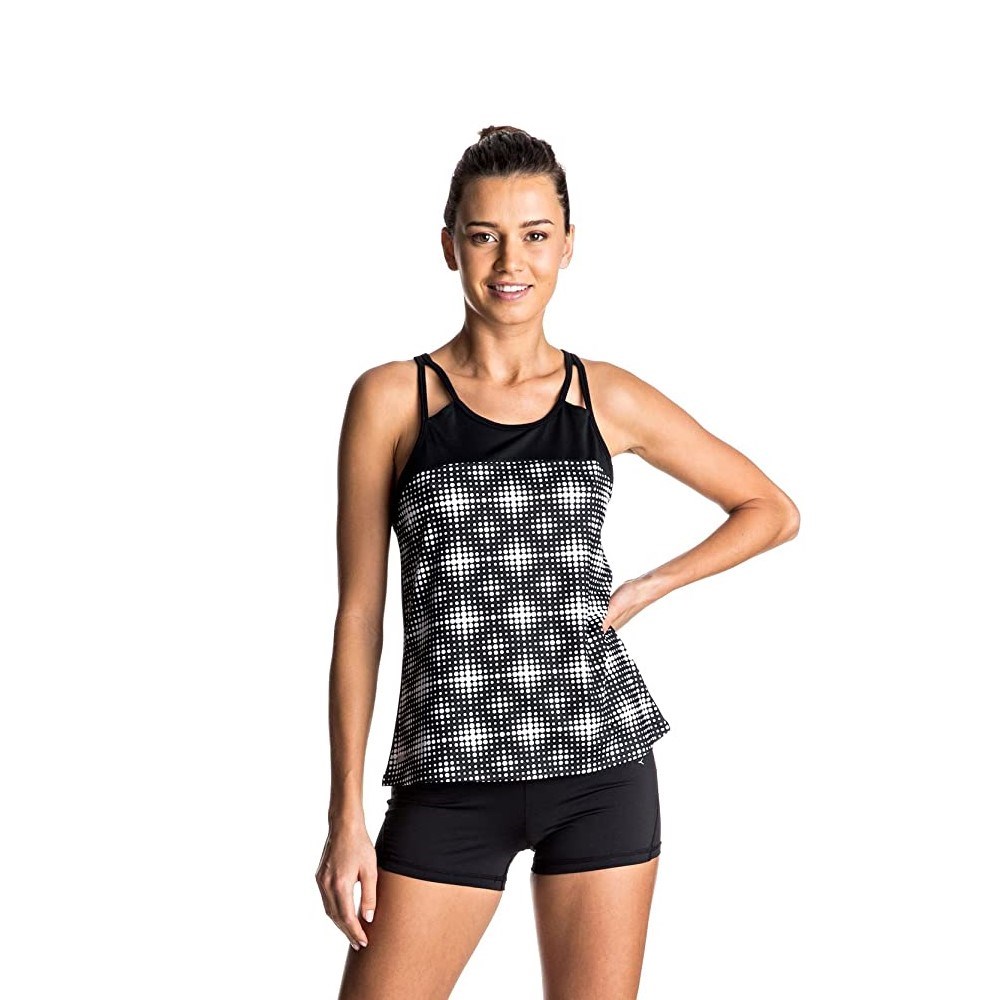 Roxy Kadın T-Shirt ERJKT03236 Anthracıte Optıcıty