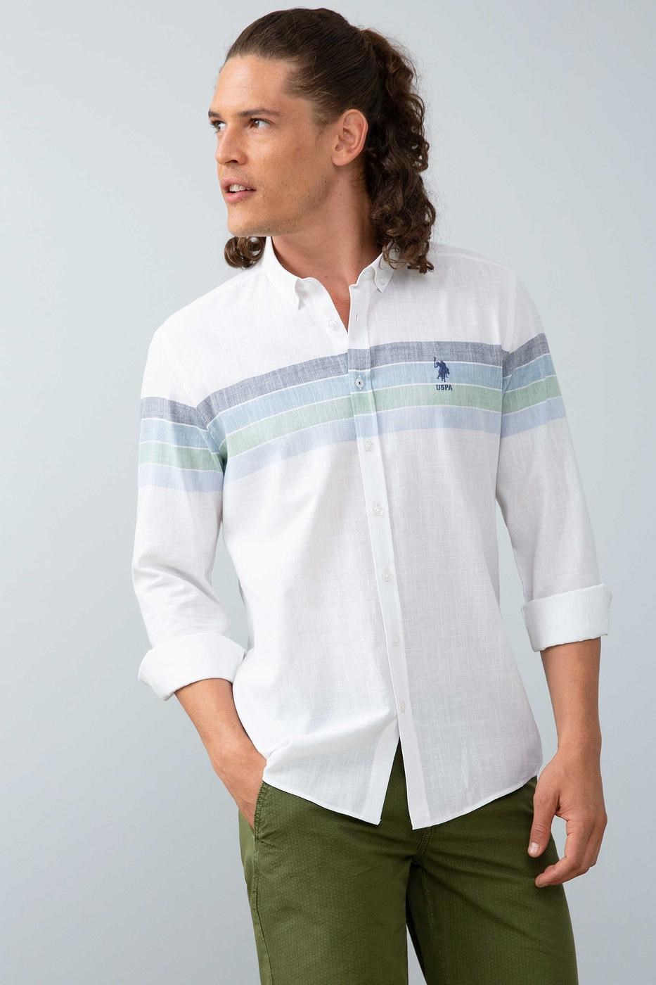 US Polo Assn Erkek Gömlek G081GL004-750082 Lacivert