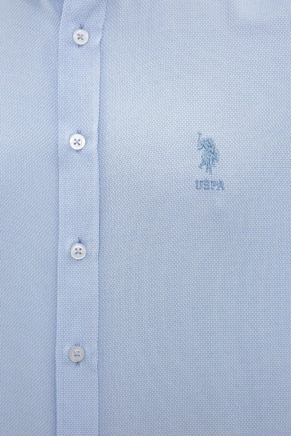 US Polo Assn Erkek Gömlek G081GL004-774648 Açık Mavi