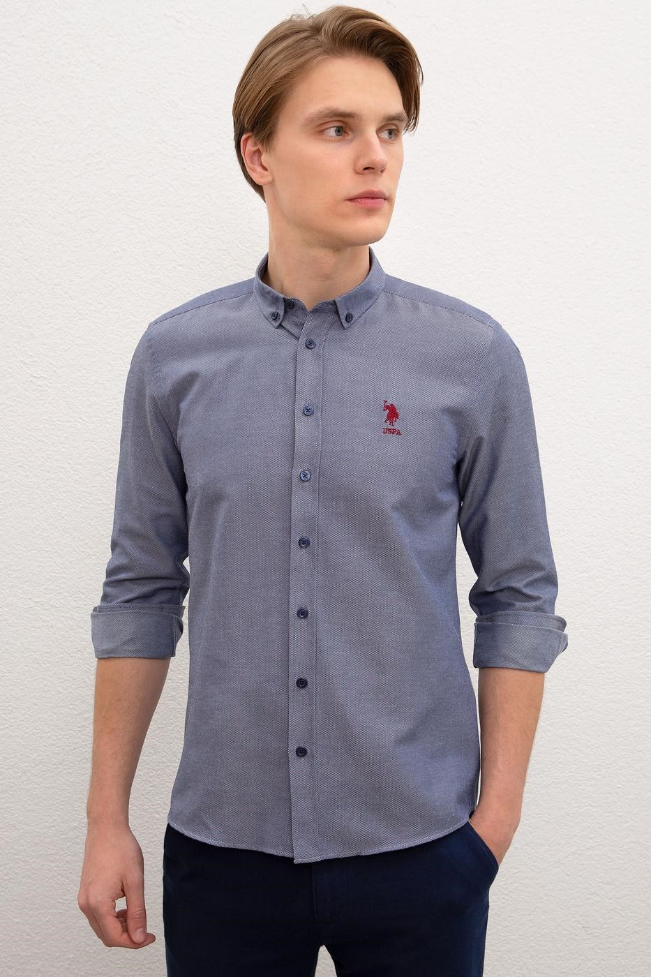 US Polo Assn Erkek Gömlek G081GL004-813842 Lacivert