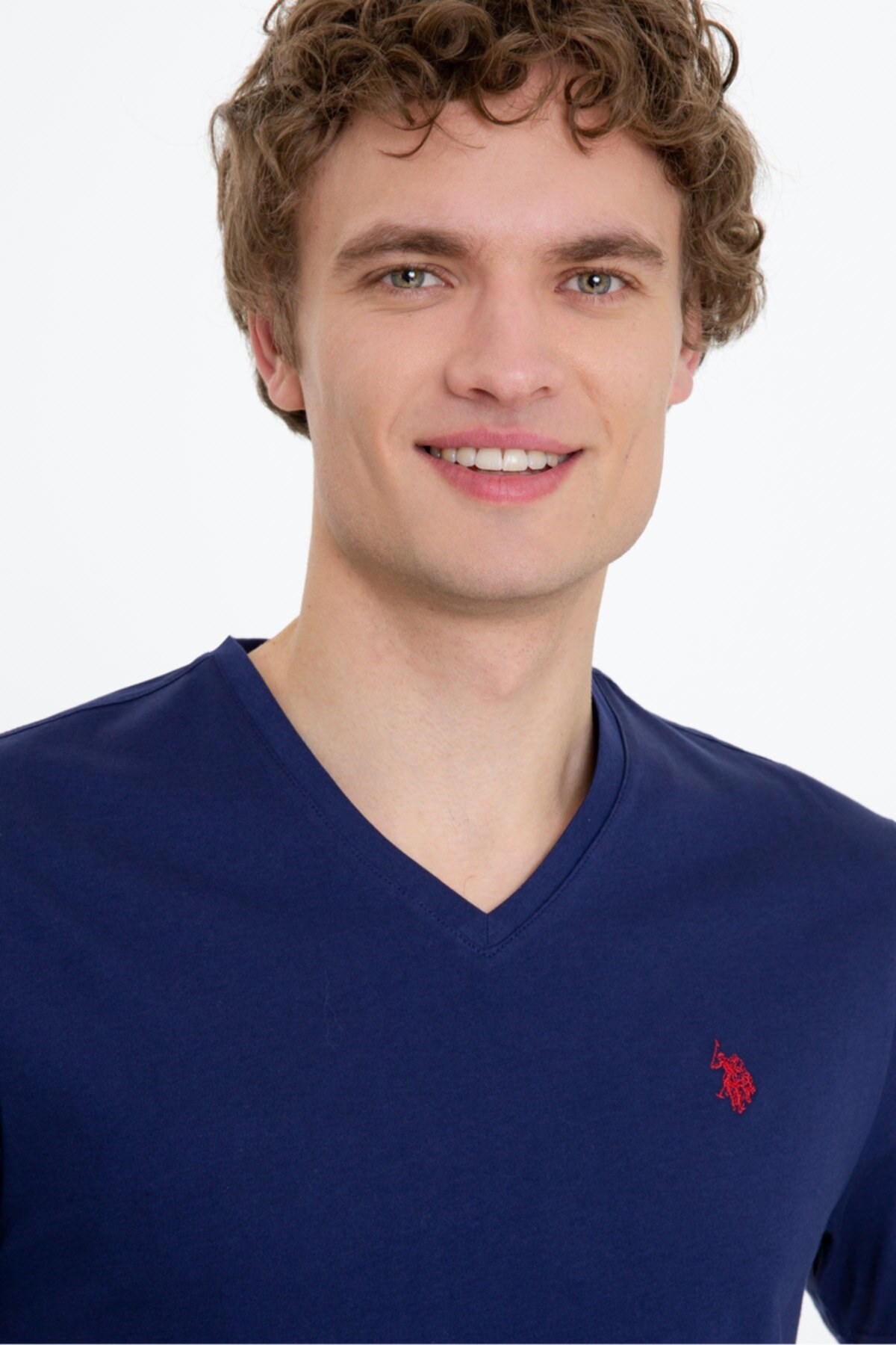 US Polo Assn Erkek T-Shirt G081GL011-1350595 Lacivert