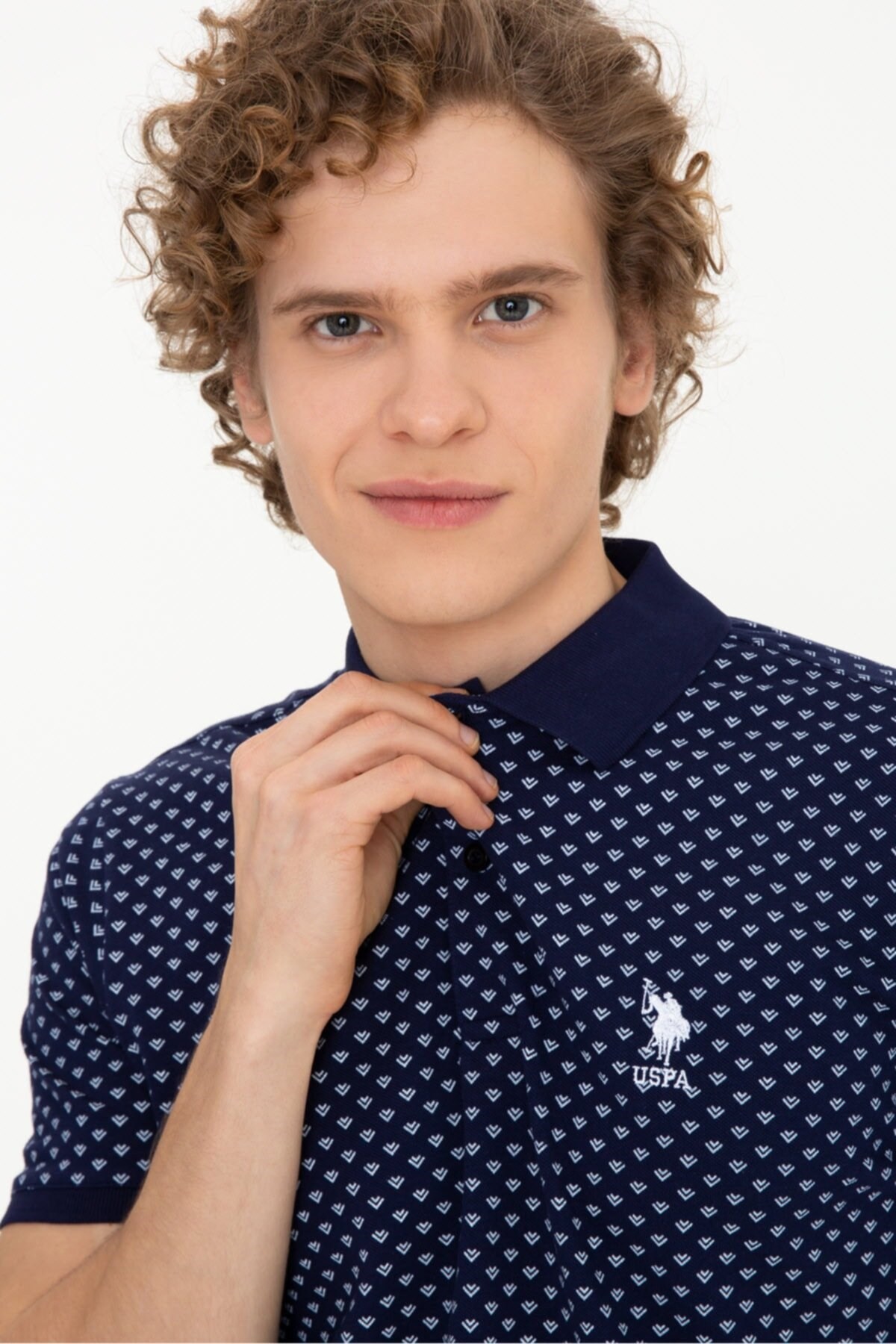 US Polo Assn Erkek T-Shirt G081GL011-1358171 Lacivert