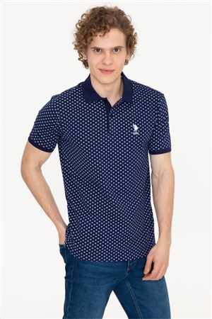 US Polo Assn Erkek T-Shirt G081GL011-1358171 Lacivert