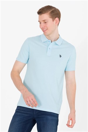 US Polo Assn Erkek T-Shirt G081GL011-1570718 Aqua