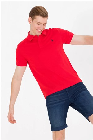 US Polo Assn Erkek T-Shirt G081GL011-1570718 Kırmızı