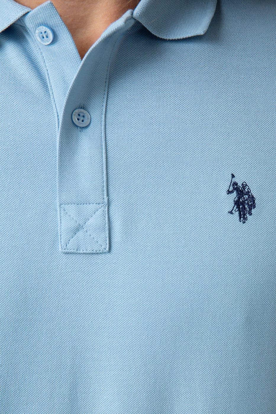 US Polo Assn Erkek T-Shirt G081GL011-739379 Açık İndigo