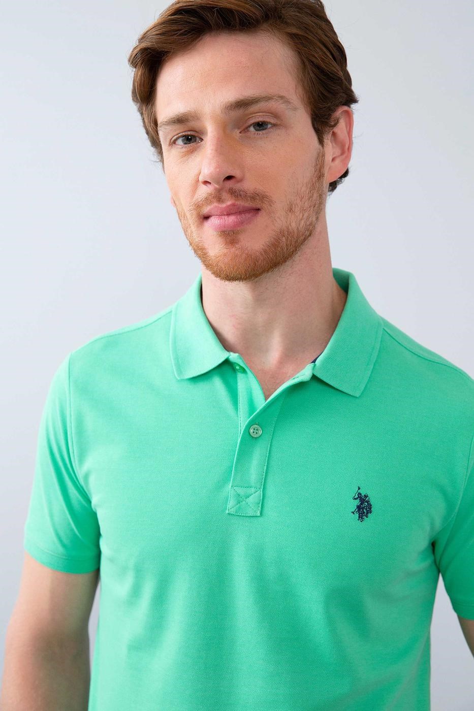US Polo Assn Erkek T-Shirt G081GL011-739379 Ekru