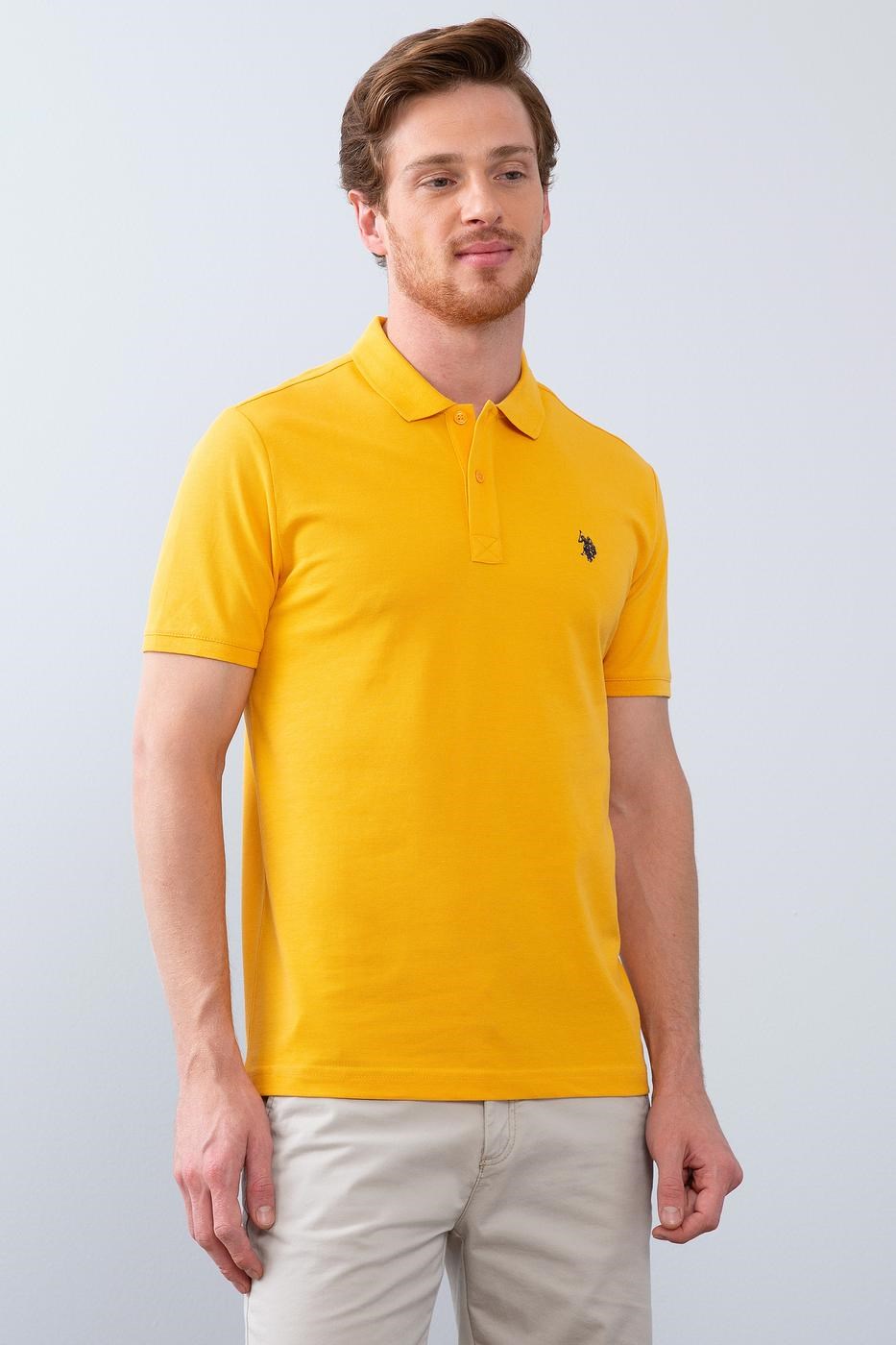 US Polo Assn Erkek T-Shirt G081GL011-739379 Koyusarı