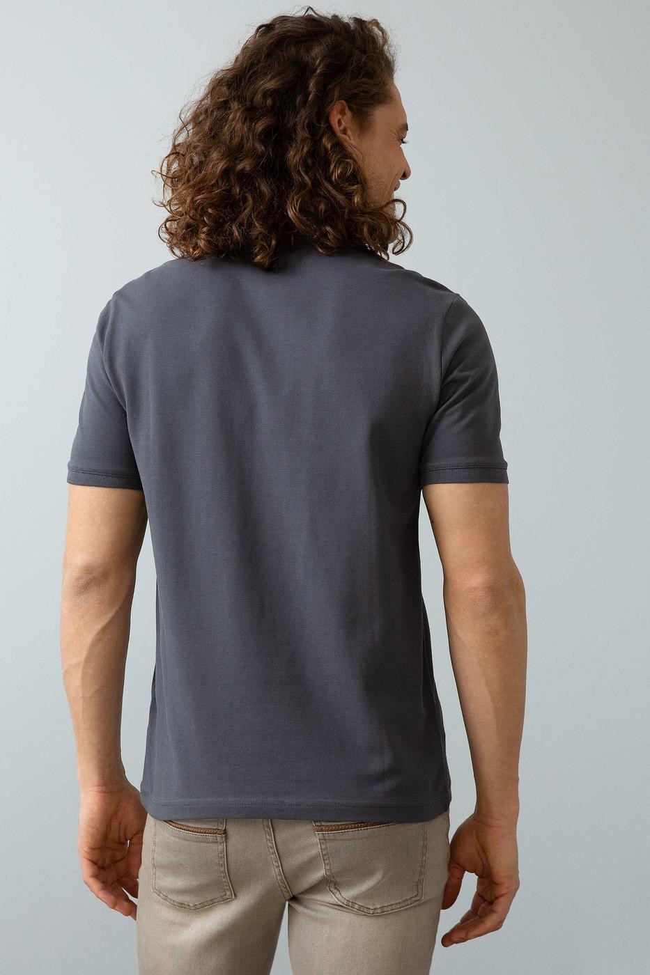 US Polo Assn Erkek T-Shirt G081GL011-739379 Vr006Antrasit