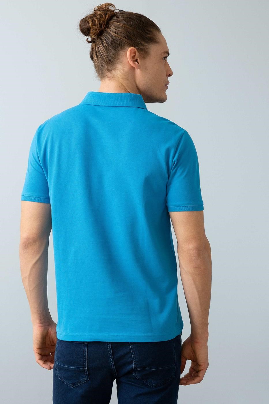 US Polo Assn Erkek T-Shirt G081GL011-739379 Vr028İndigo