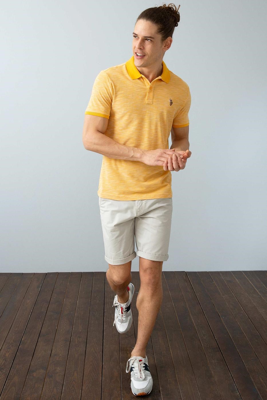 US Polo Assn Erkek T-Shirt G081GL011-748634 Koyusarı