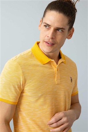 US Polo Assn Erkek T-Shirt G081GL011-748634 Koyusarı