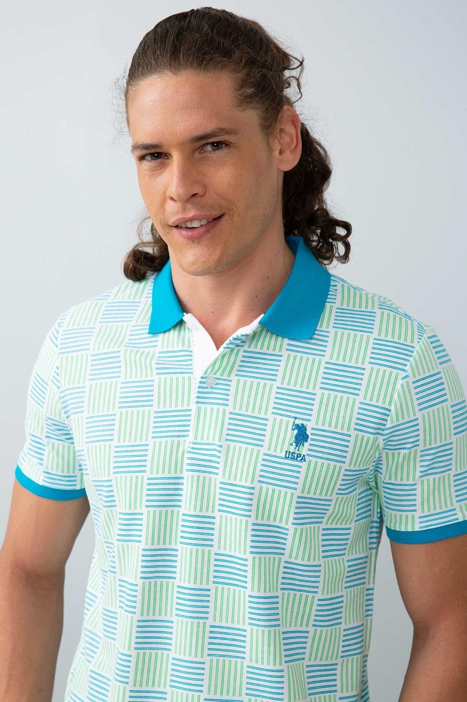 US Polo Assn Erkek T-Shirt G081GL011-748786 Ekru