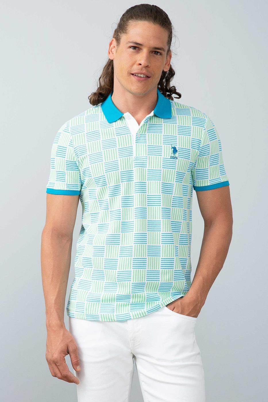 US Polo Assn Erkek T-Shirt G081GL011-748786 Ekru