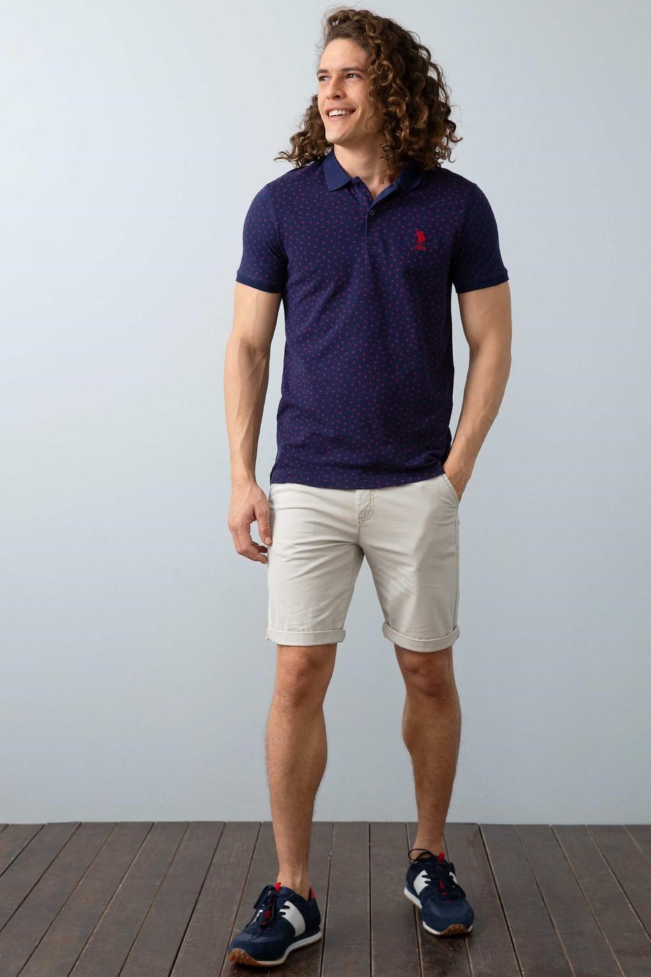 US Polo Assn Erkek T-Shirt G081GL011-748793 Lacivert