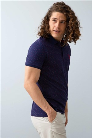 US Polo Assn Erkek T-Shirt G081GL011-748793 Lacivert