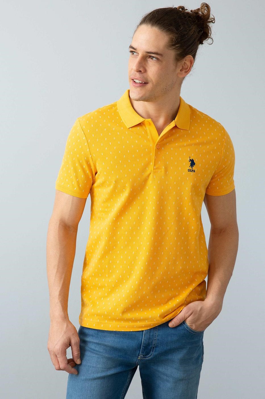 US Polo Assn Erkek T-Shirt G081GL011-748815 Koyusarı
