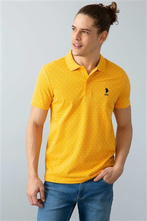US Polo Assn Erkek T-Shirt G081GL011-748815 Koyusarı