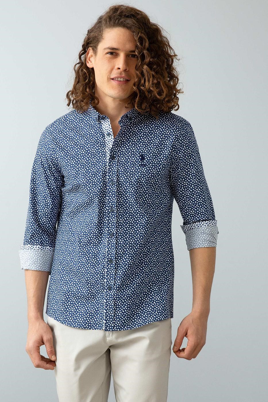 US Polo Assn Erkek Gömlek G081SZ004-738510 Lacivert