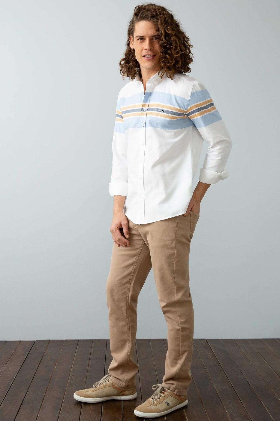 US Polo Assn Erkek Gömlek G081SZ004-745454 Mavi