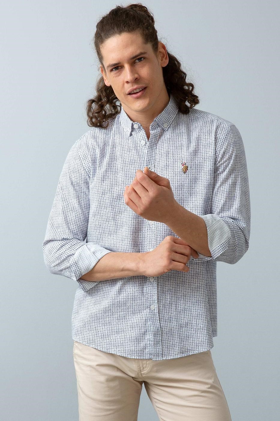 US Polo Assn Erkek Gömlek G081SZ004-786684 Lacivert