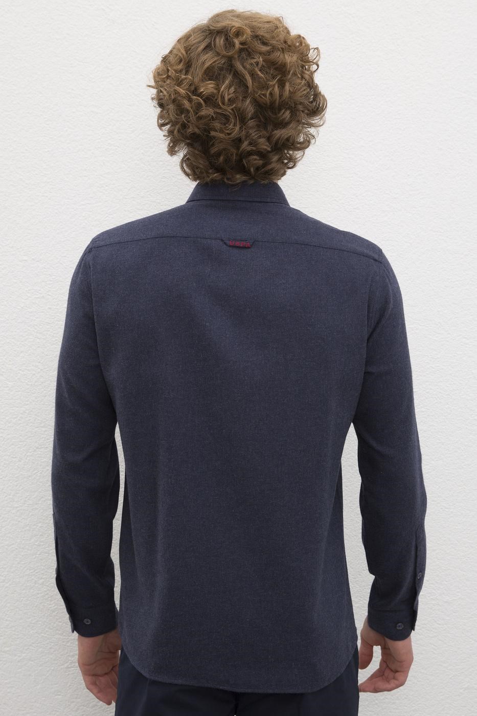 US Polo Assn Erkek Gömlek G081SZ004-812327 Lacivert