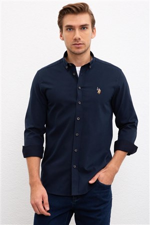 US Polo Assn Erkek Gömlek G081SZ004-836991 Lacivert