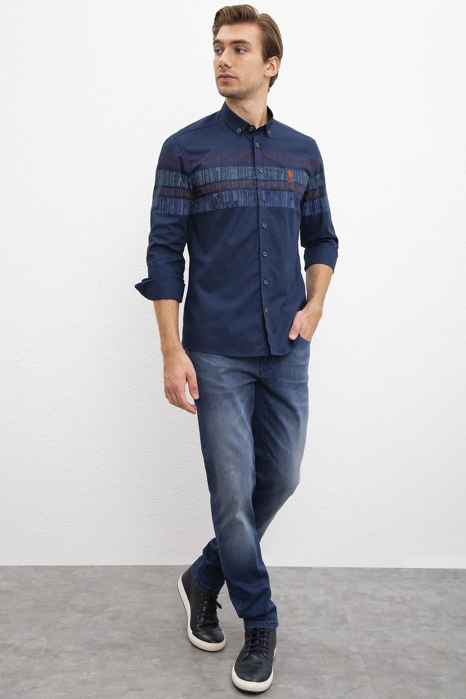 US Polo Assn Erkek Gömlek G081SZ004-838590 Lacivert