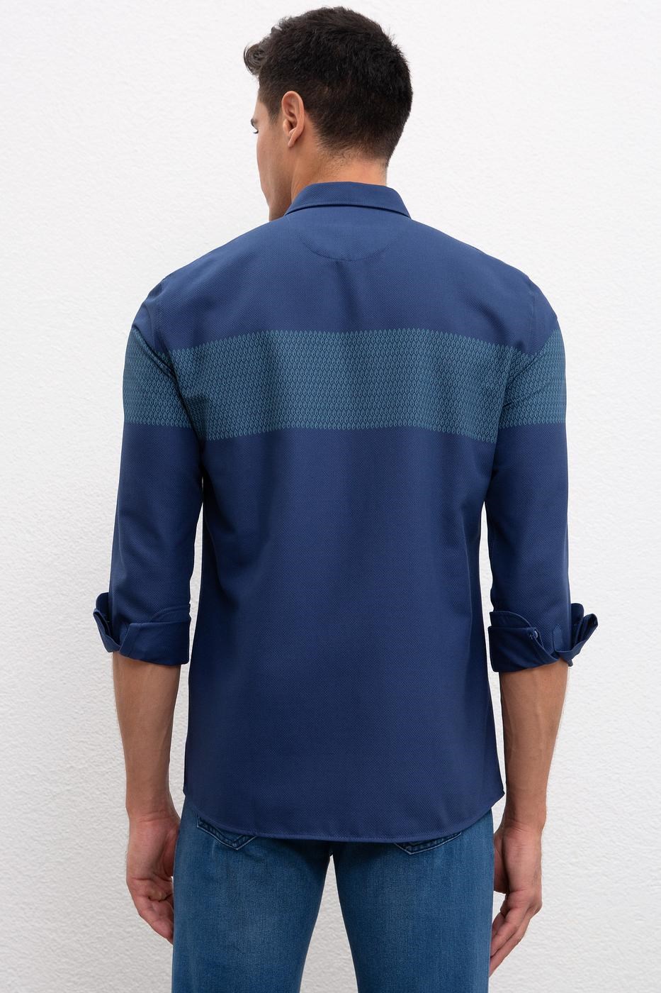 US Polo Assn Erkek Gömlek G081SZ004-838619 Lacivert