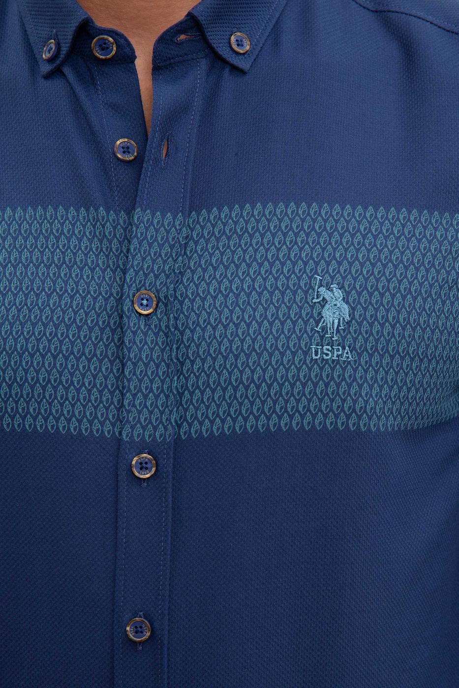 US Polo Assn Erkek Gömlek G081SZ004-838619 Lacivert