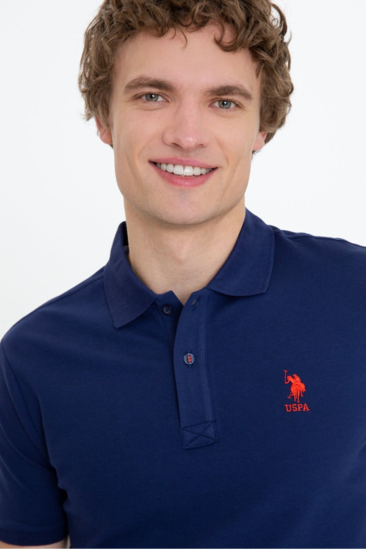 US Polo Assn Erkek T-Shirt G081SZ011-1350507 Lacivert