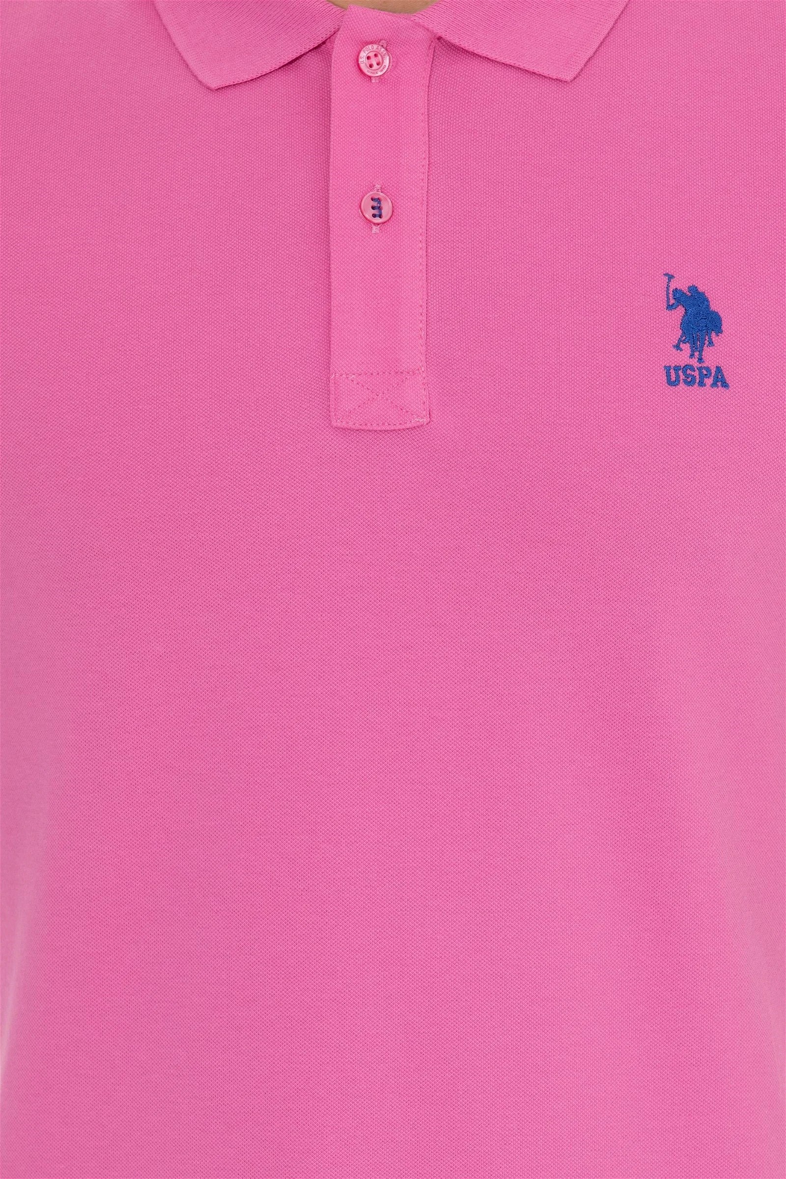 US Polo Assn Erkek T-Shirt G081SZ011-1350507 Pembe