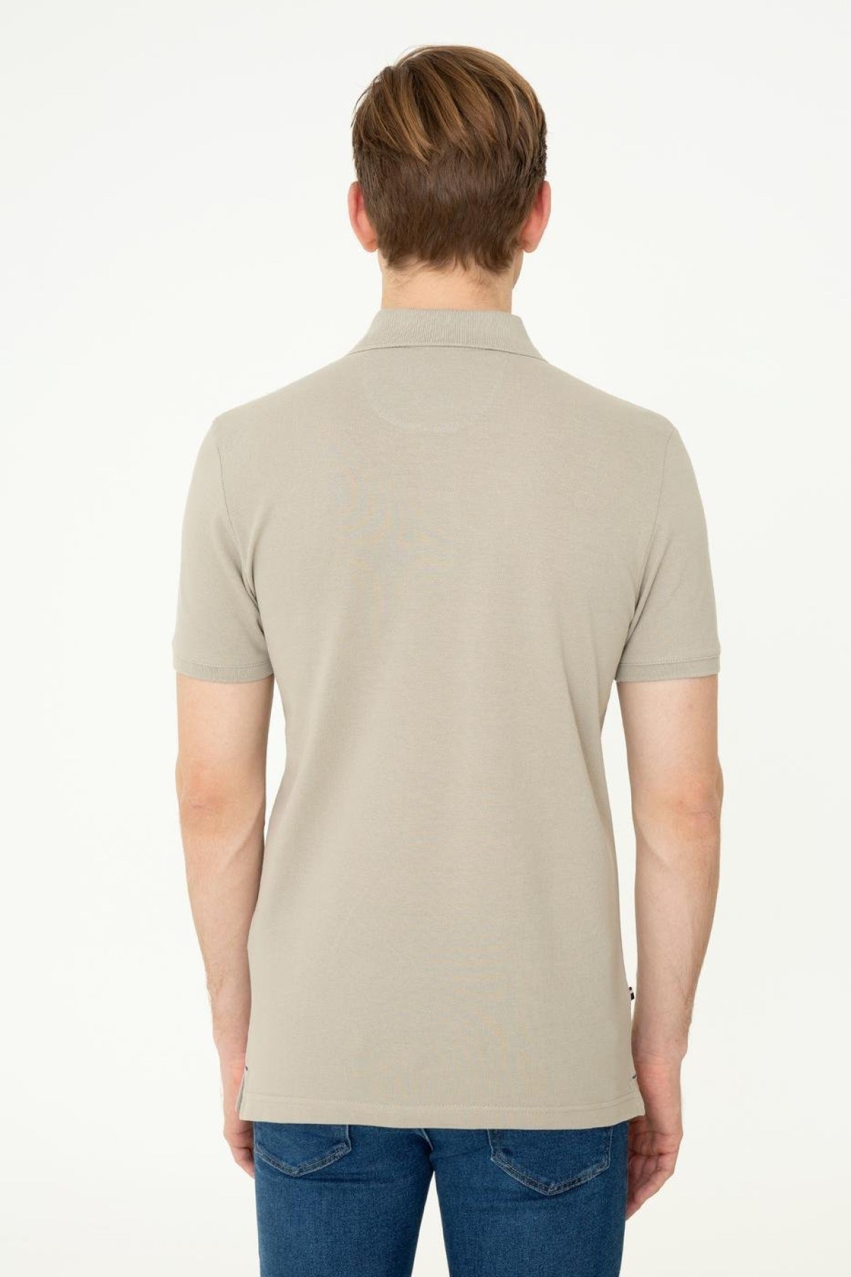US Polo Assn Erkek T-Shirt G081SZ011-1350555 Yesıl
