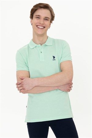 US Polo Assn Erkek T-Shirt G081SZ011-1350555 Yesıl