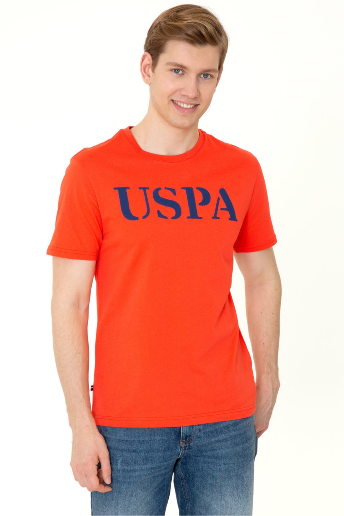 US Polo Assn Erkek T-Shirt G081SZ011-1350567 Kırmızı