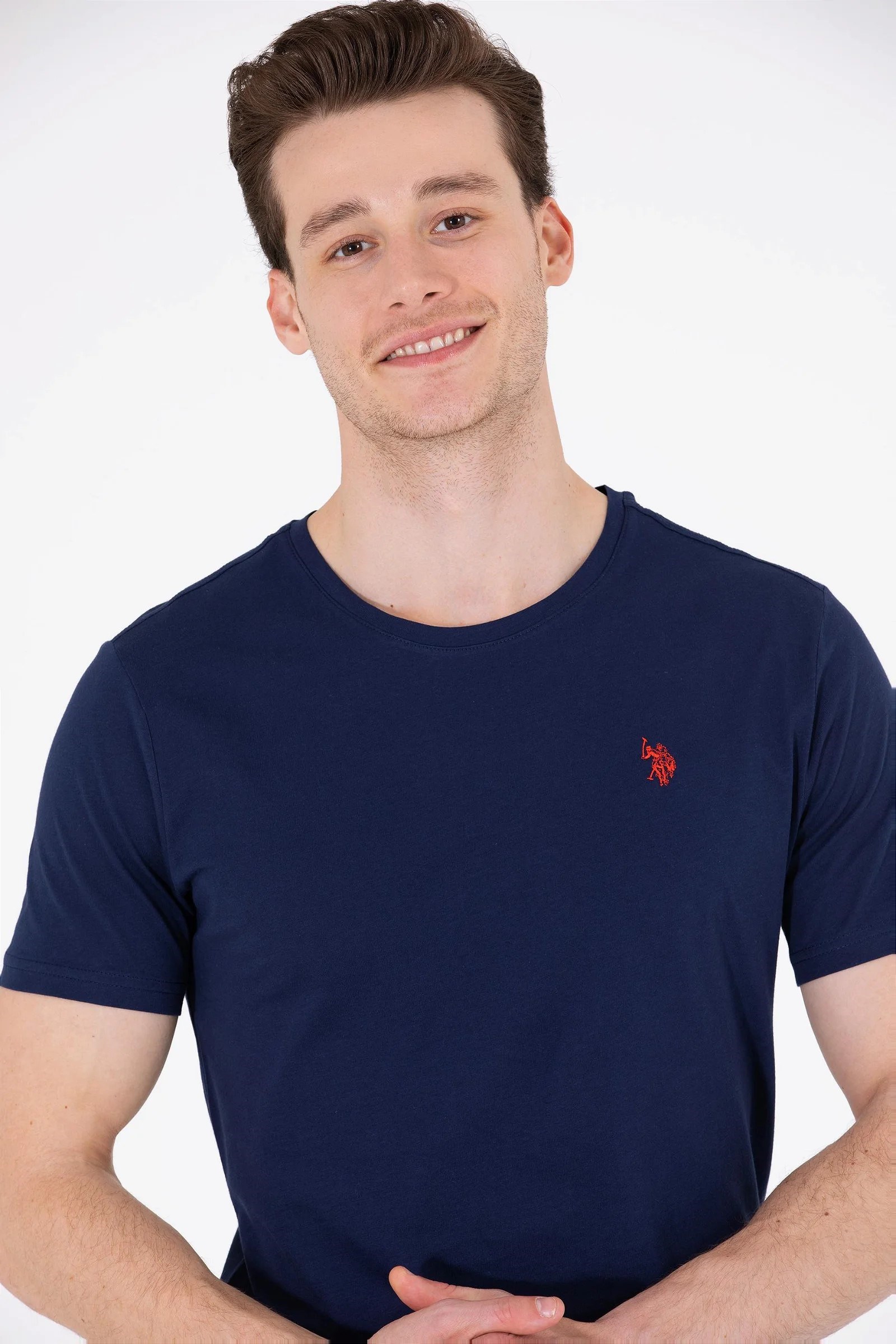 US Polo Assn Erkek T-Shirt G081SZ011-1571032 Lacivert