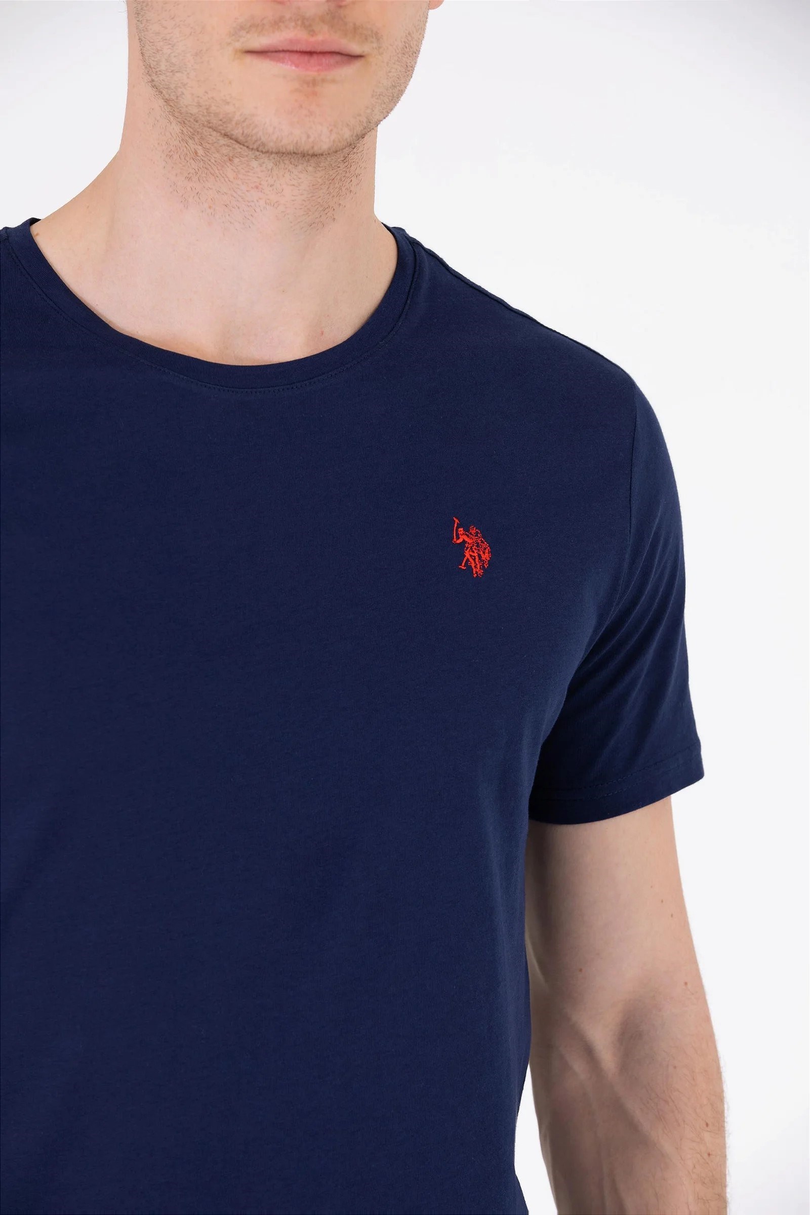 US Polo Assn Erkek T-Shirt G081SZ011-1571032 Lacivert
