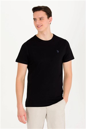 US Polo Assn Erkek T-Shirt G081SZ011-1571032 Sıyah