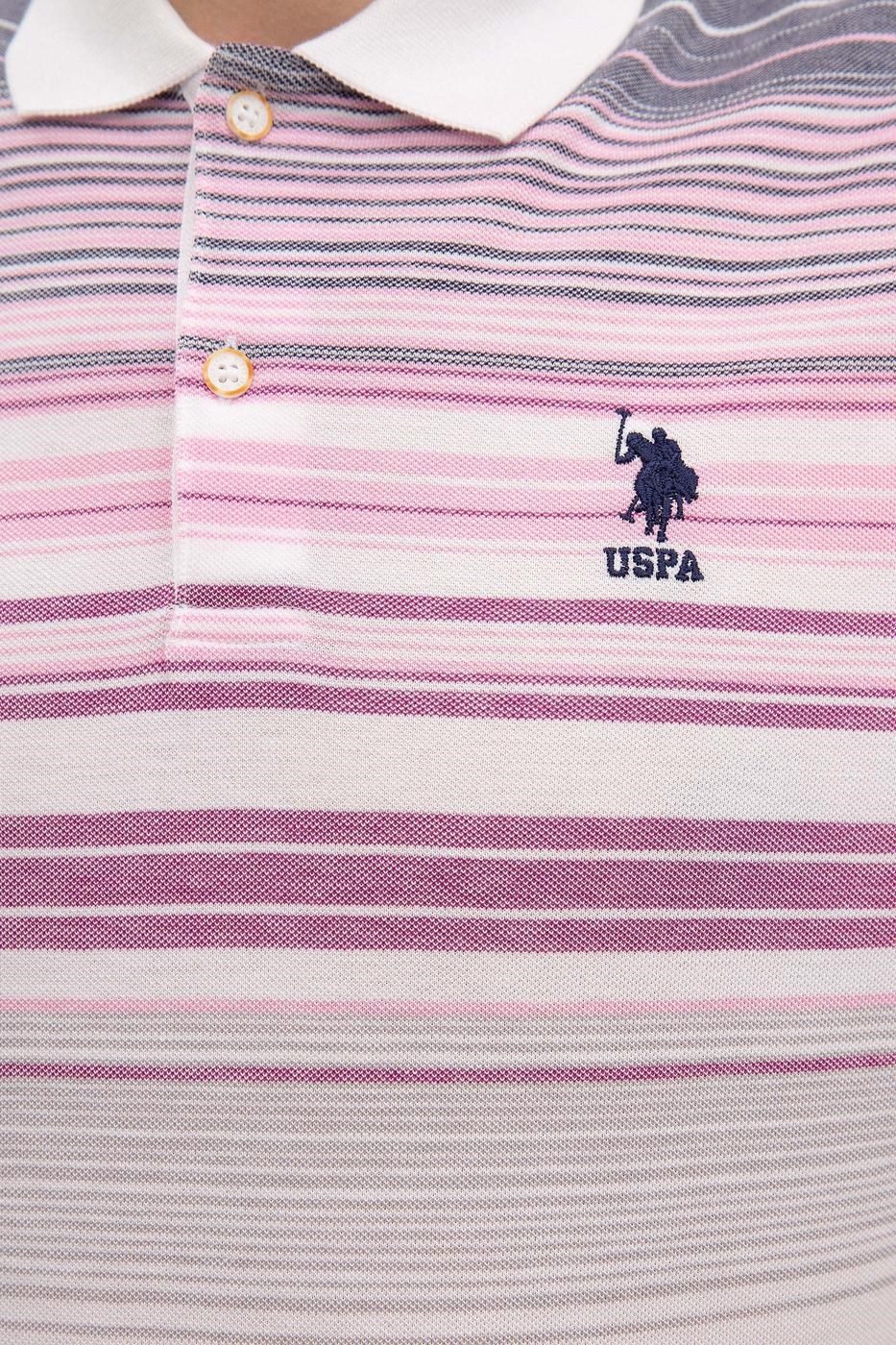 US Polo Assn Erkek T-Shirt G081SZ011-740956 Menekşe