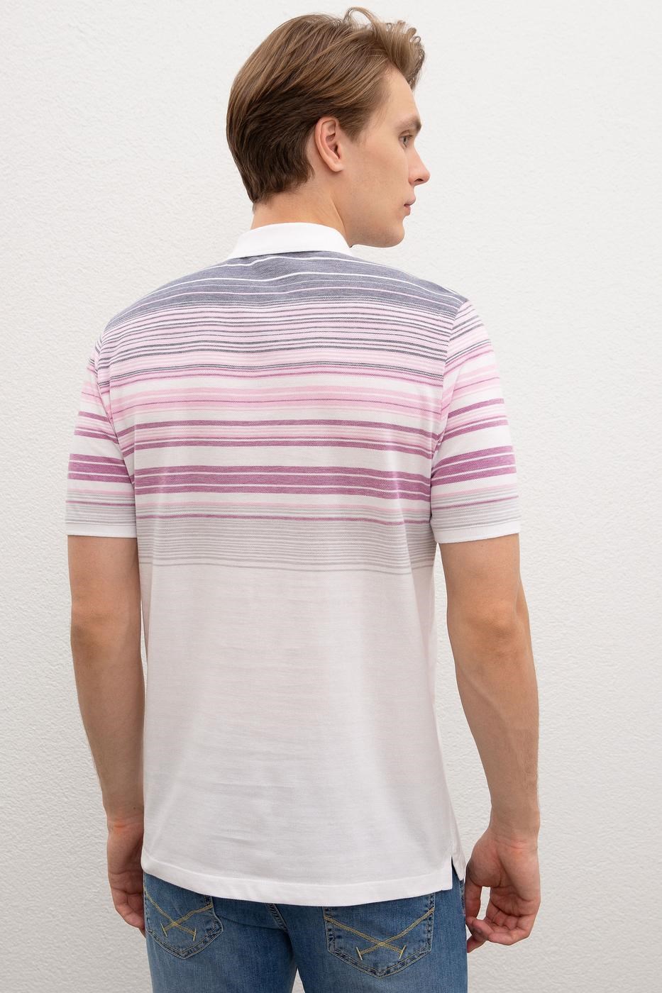 US Polo Assn Erkek T-Shirt G081SZ011-740956 Menekşe
