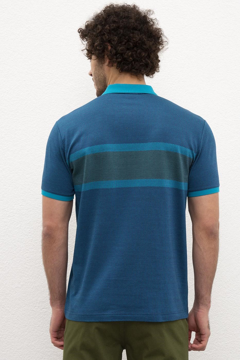 US Polo Assn Erkek T-Shirt G081SZ011-744224 Petrol