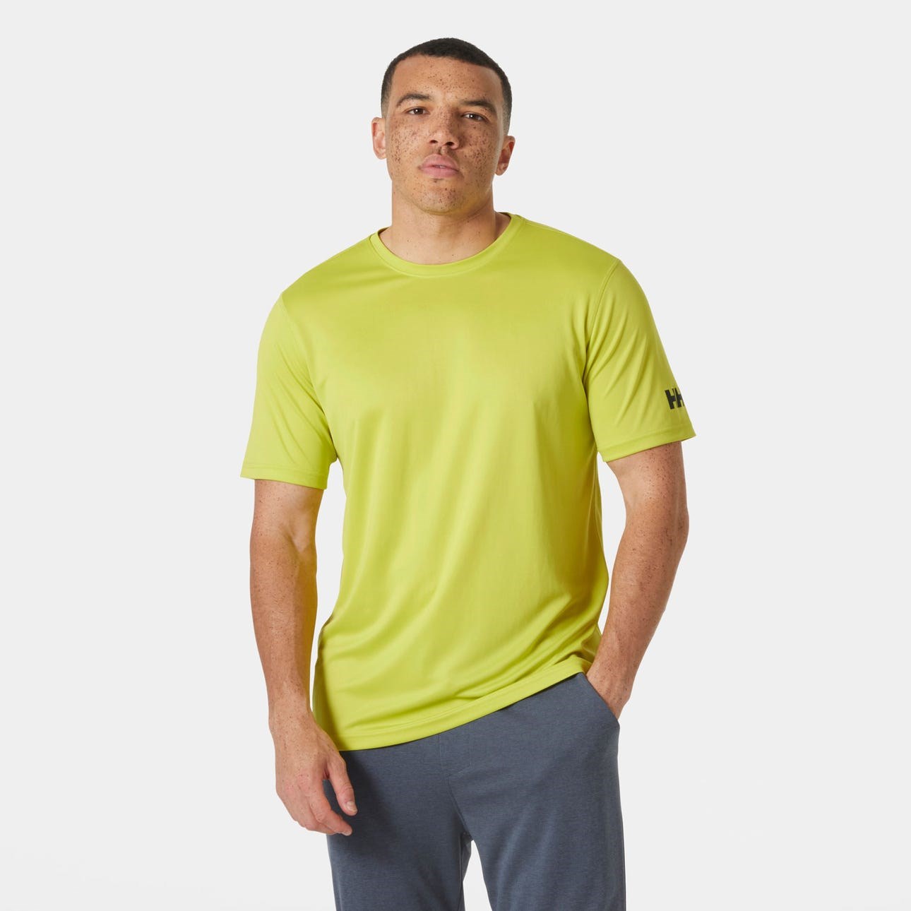 Helly Hansen Erkek T-Shirt HHA.49584 Cyber Lime