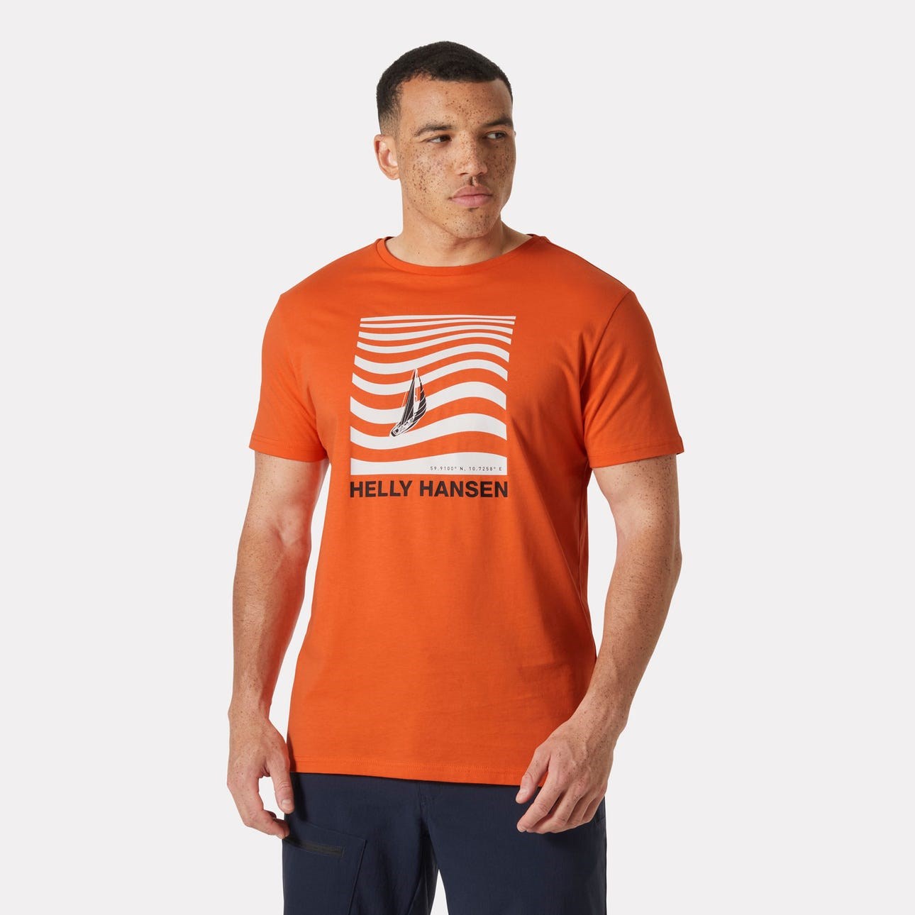 Helly Hansen Erkek T-Shirt HHA.54601 Bonfire