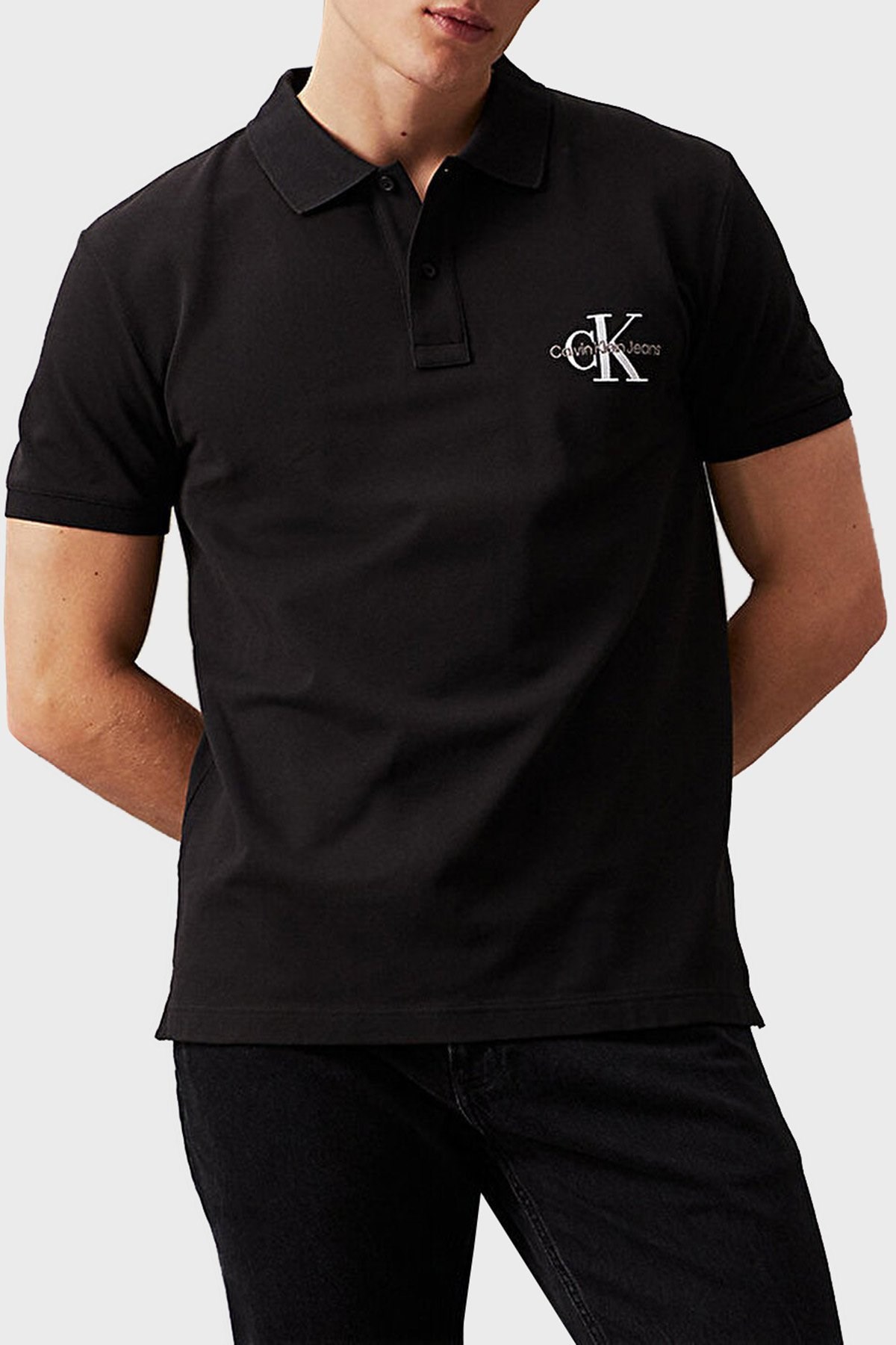 Calvin Klein Erkek T-Shirt J30J325664BEH Black