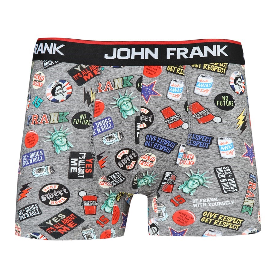 John Frank Erkek Boxer JFBD200-COOL Multıcolor