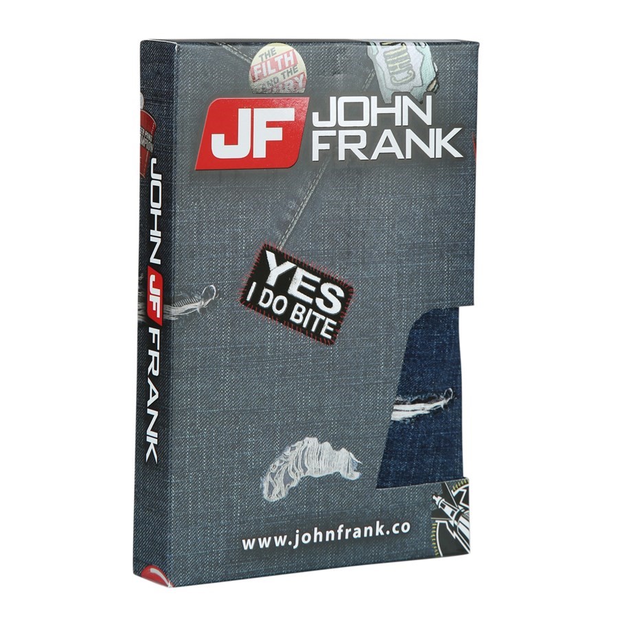 John Frank Erkek Boxer JFBD225-RIPPED Multıcolor