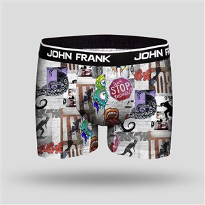 John Frank Erkek Boxer JFBD243-YOUTH Multıcolor